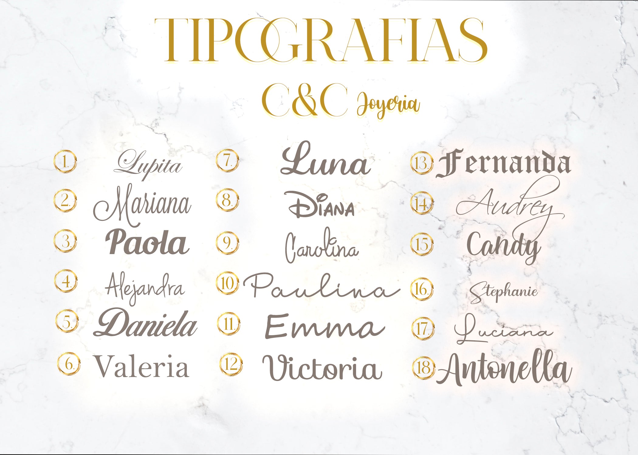 Nombre personalizado