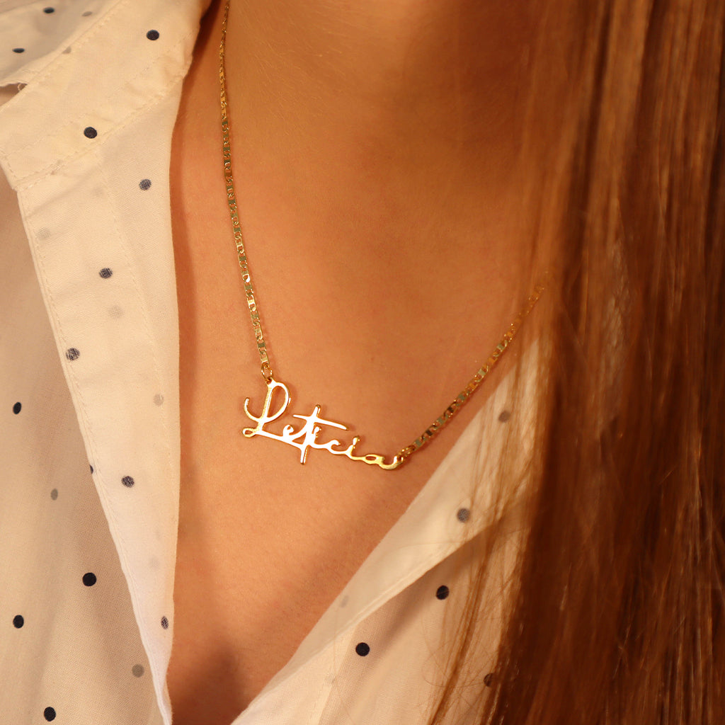 Personalizado Collar Nombre